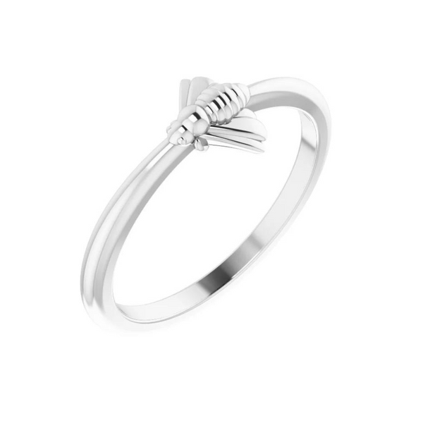 Sterling Silver Bee Ring