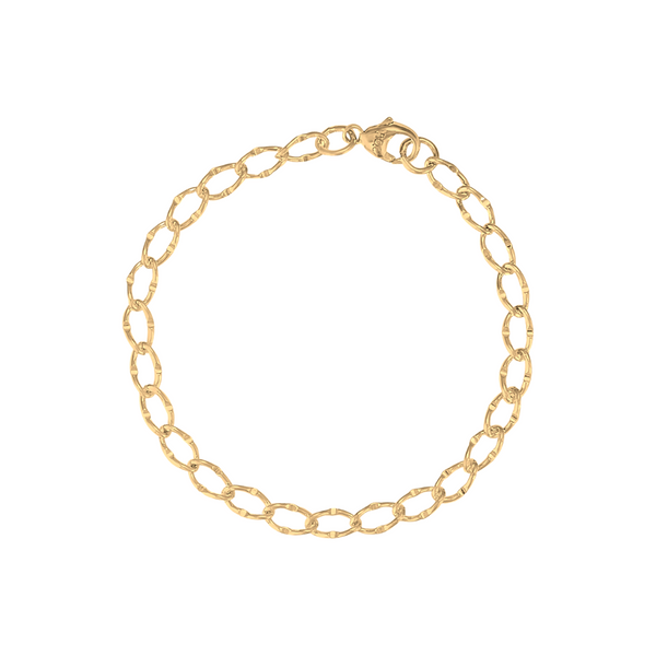 Gold Plated Link Bracelet